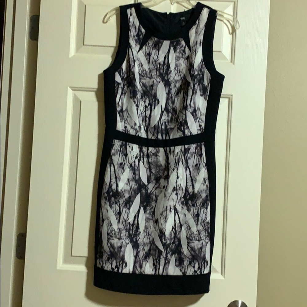 Black and white dress